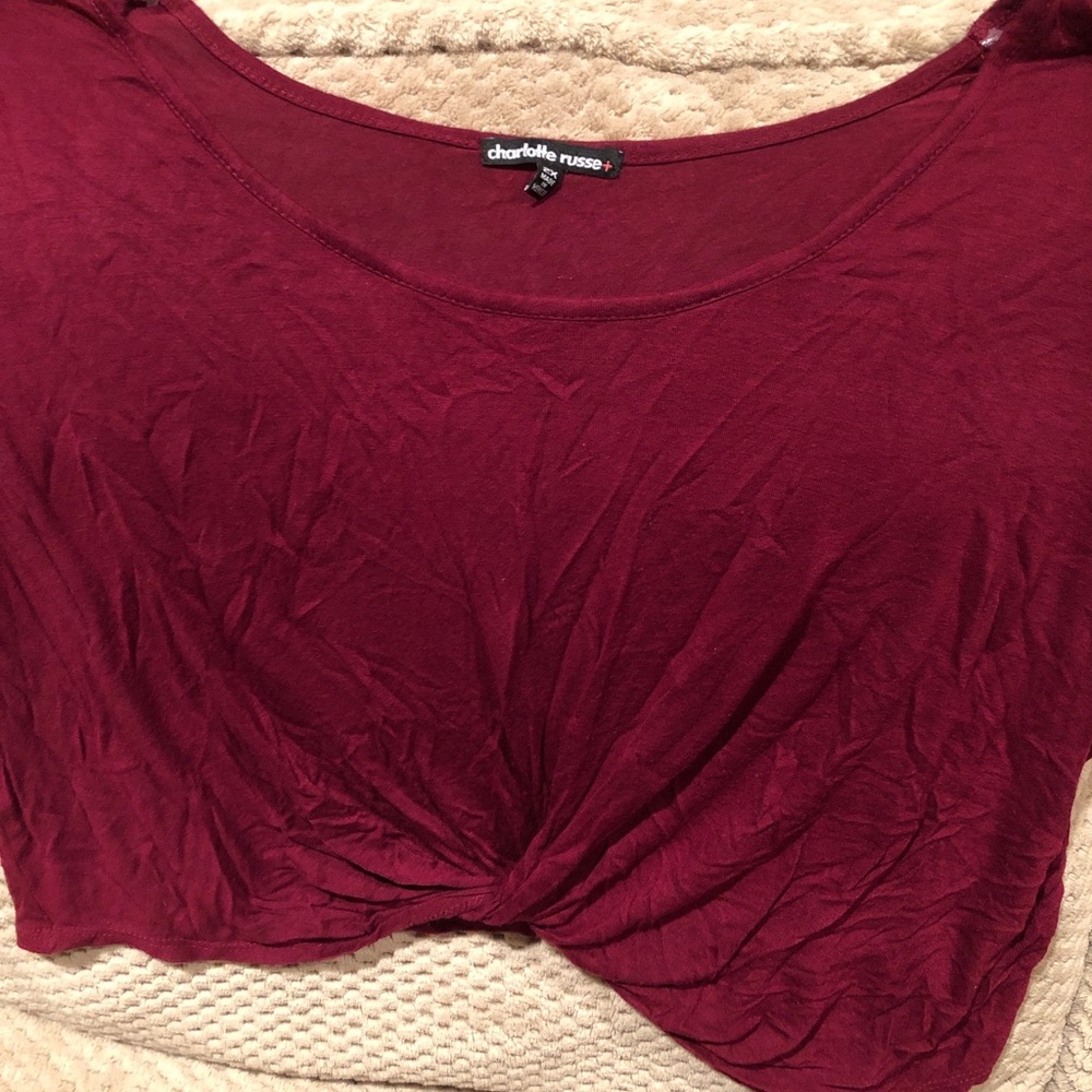 Crop top from Charolette Russe